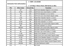 06 Cobalt Radio Wire Harness Diagram - Wiring Diagram Data - 2007 Chevy Silverado Radio Wiring Harness Diagram