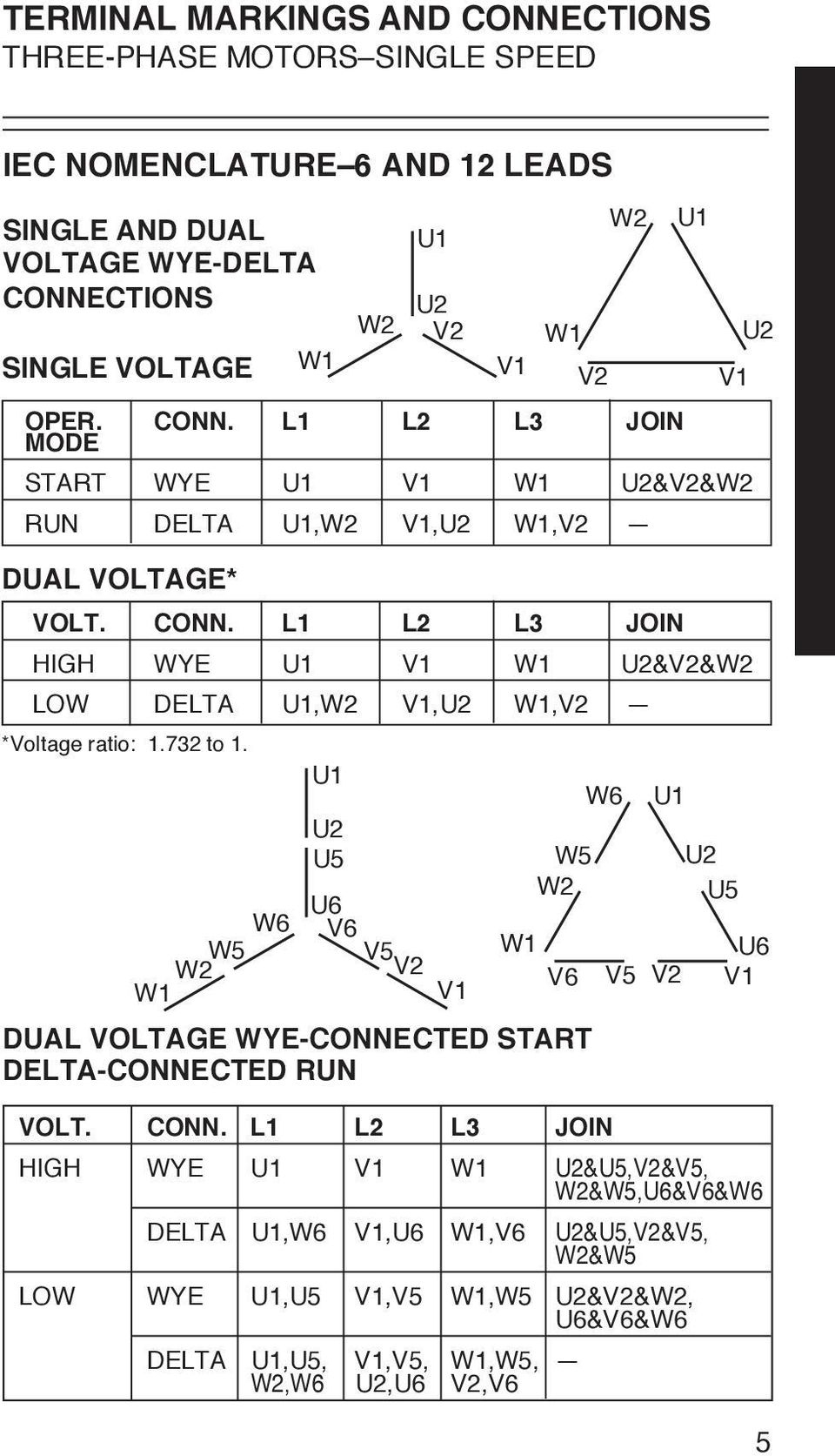 12 Lead Motor Wiring Diagram Iec | Manual E-Books - 3 Phase Motor Wiring Diagram 12 Leads