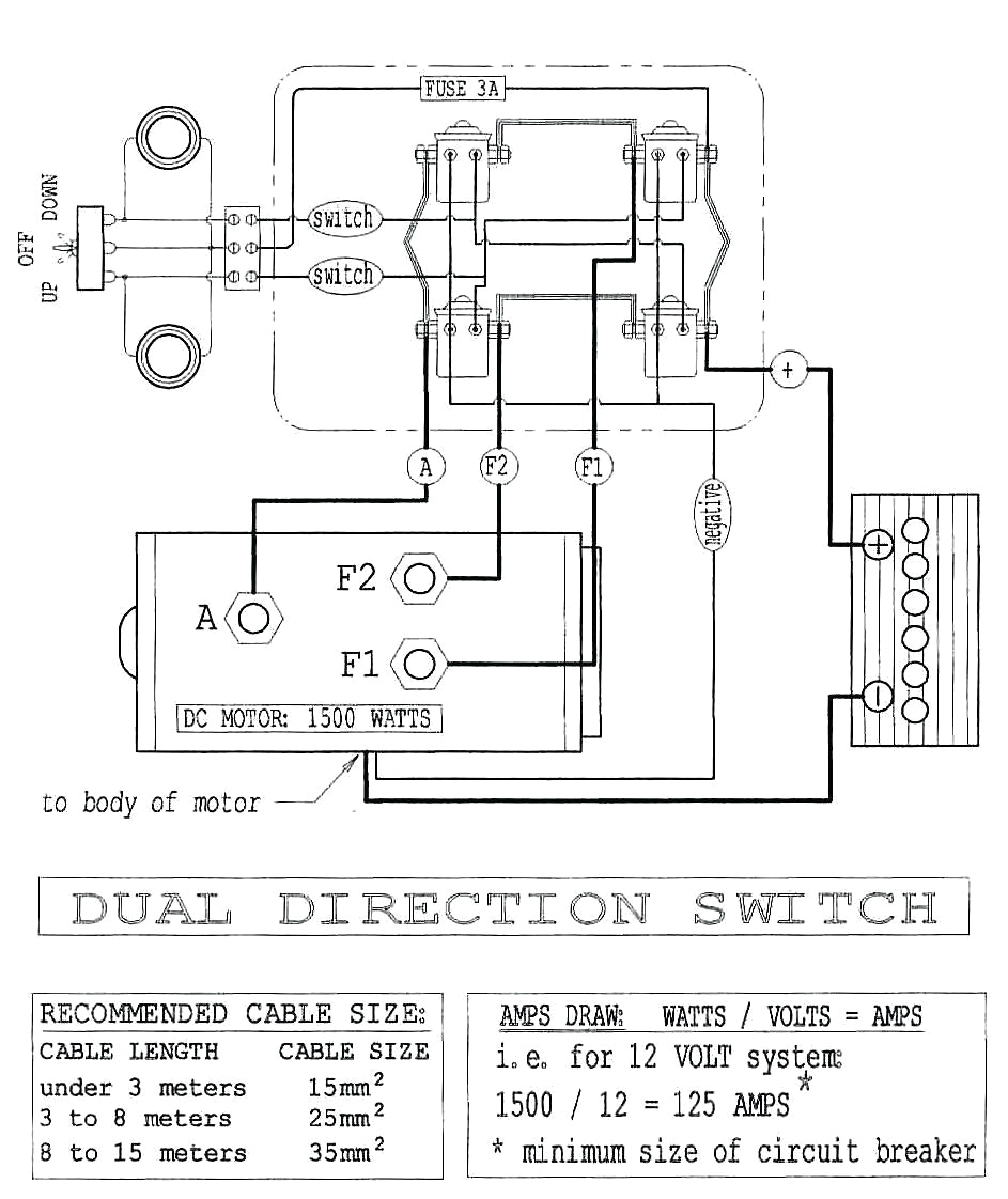 12 Volt Powerwinch Wiring Diagram | Manual E-Books - Solenoid Wiring Diagram