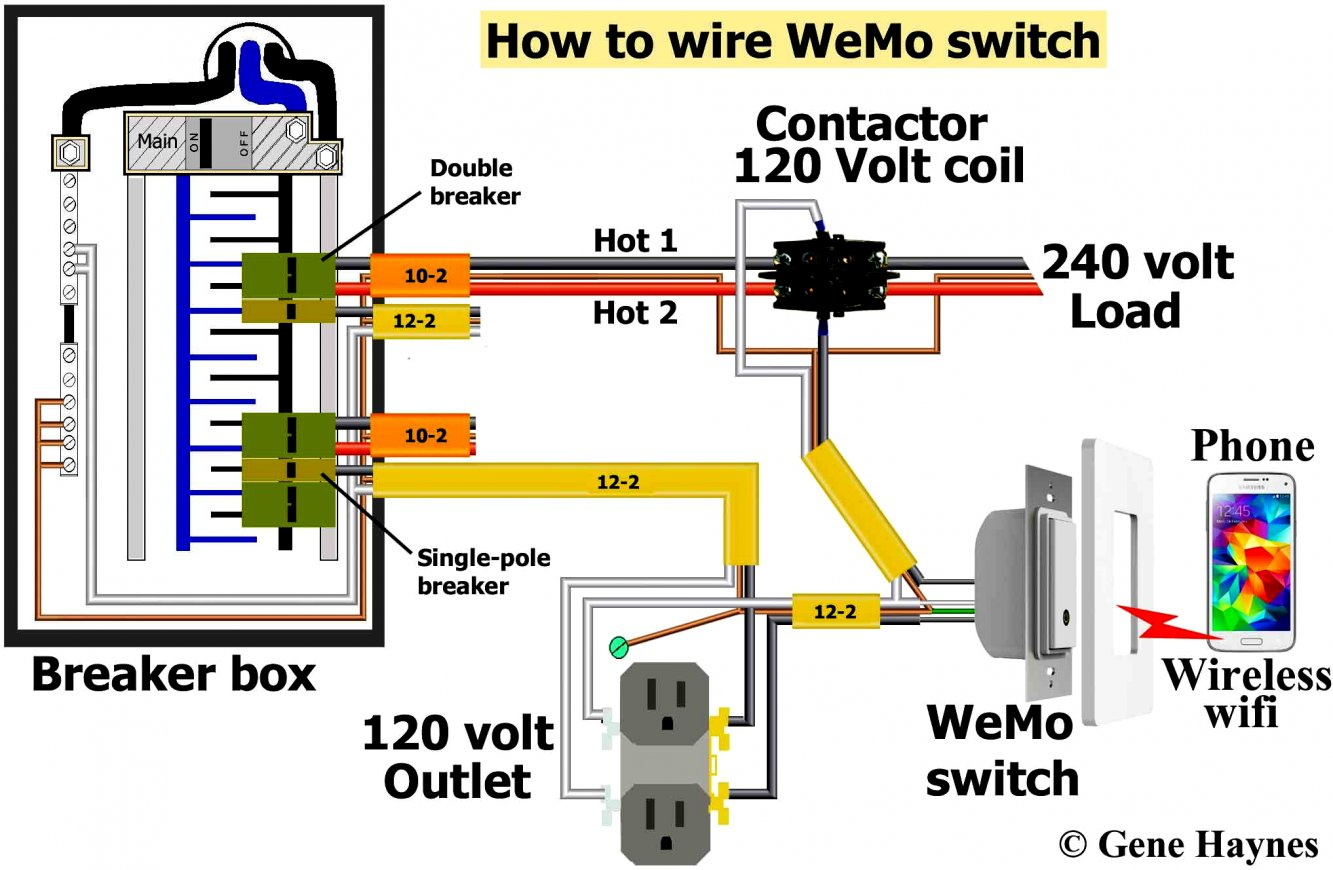 120 Volt 2 Pole Breaker Wiring Diagram | Wiring Diagram - Double Pole Circuit Breaker Wiring Diagram