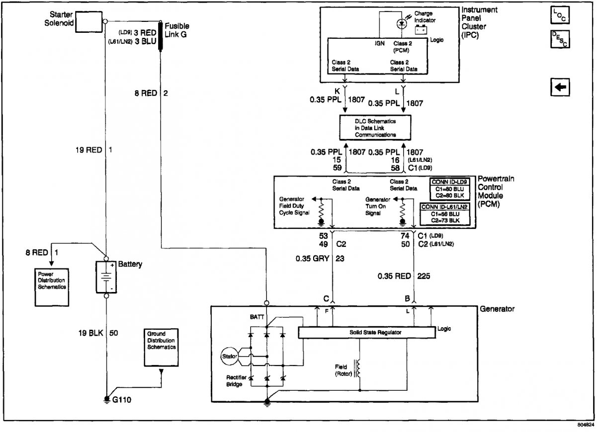 12Si Alternator Wiring Diagram | Manual E-Books - One Wire Alternator Wiring Diagram Chevy