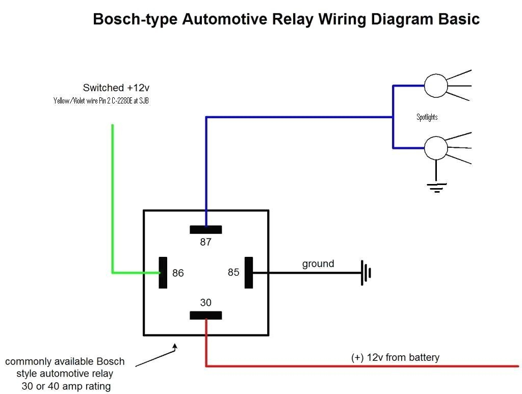 12V 5 Pin Relay Wiring Diagram - Webtor - 12V Relay Wiring Diagram 5 Pin