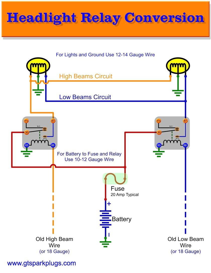 12V Relay Wiring Diagram 5 Pin - Fitfathers | 12 V | Trucks - 12 Volt Relay Wiring Diagram