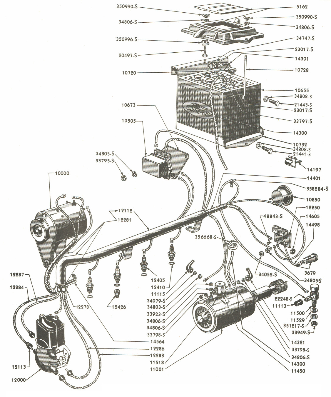 1941 Ford Wiring Diagram | Wiring Library - 9N Ford Tractor Wiring Diagram