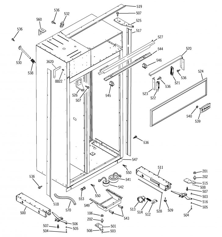 1948 Ge Refrigerator Schematic - Today Wiring Diagram - Ge Dryer Wiring