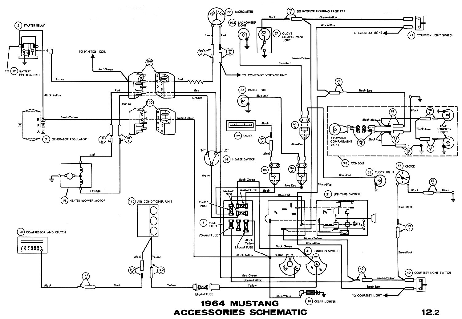 1970 Mustang Coupe Wiring Diagram - Wiring Diagrams Hubs - 65 Mustang Wiring Diagram