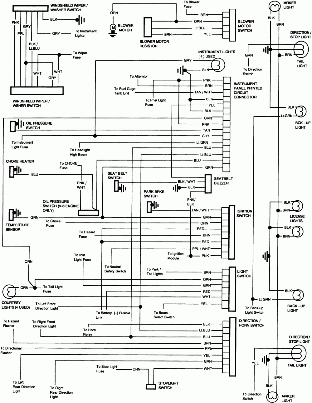 1985 Chevy Starter Wiring Diagram | Manual E-Books - Chevy Starter Wiring Diagram