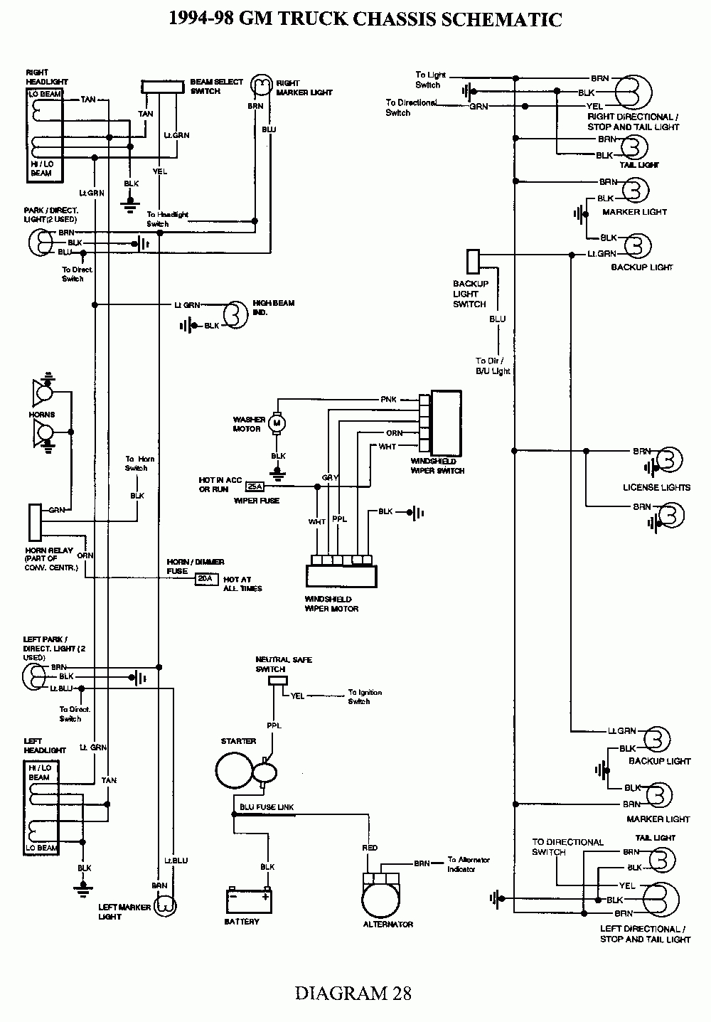 2000 Chevy Silverado Fuel Pump Wiring Diagram