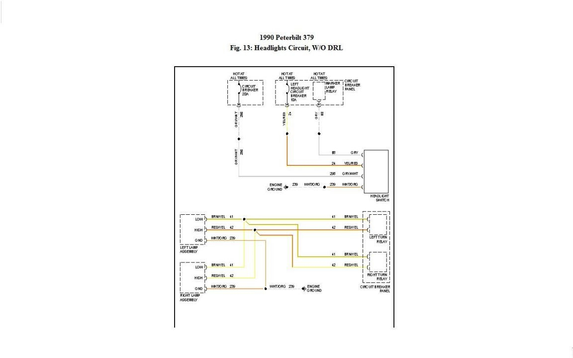 1999 Peterbilt Wiring Diagram | Wiring Library - Peterbilt 379 Wiring Diagram