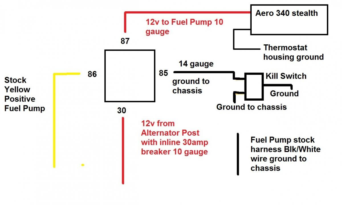 2 Fuel Pump Wiring - Data Wiring Diagram Detailed - Electric Fuel Pump Wiring Diagram