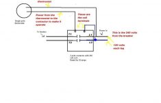 2 Pole Thermostat Wiring Diagram | Manual E-Books - Single Pole Thermostat Wiring Diagram