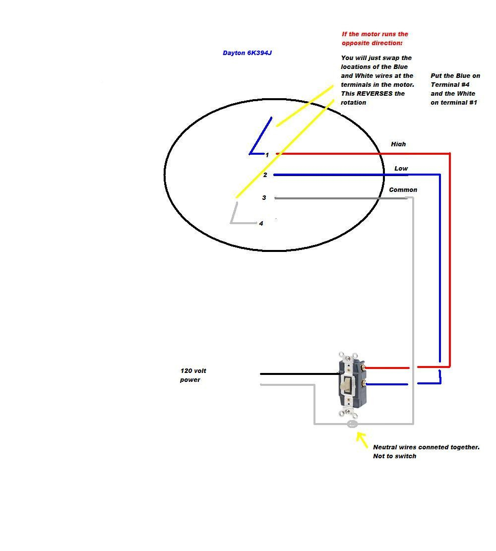 2 Speed Whole House Fan Switch Wiring Diagram | Manual E-Books - 2 Speed Whole House Fan Switch Wiring Diagram