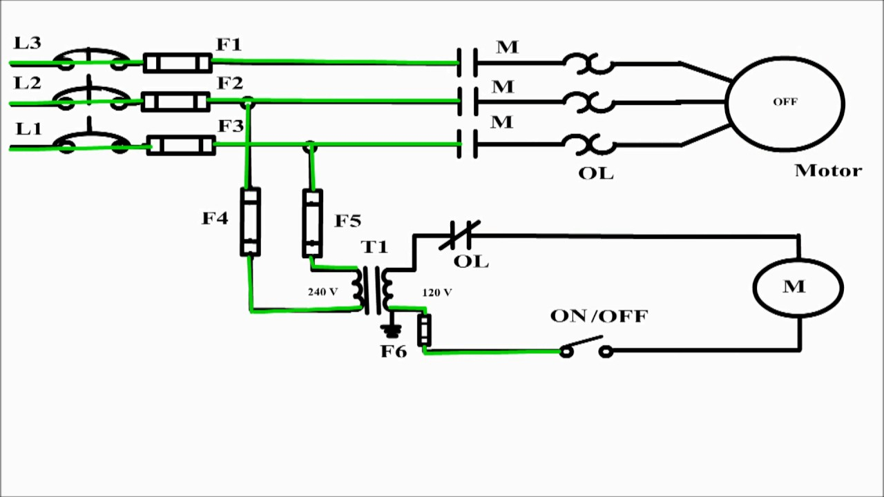 2 Wire Control Circuit Diagram. Motor Control Basics. Controlling - 3 Phase Motors Wiring Diagram