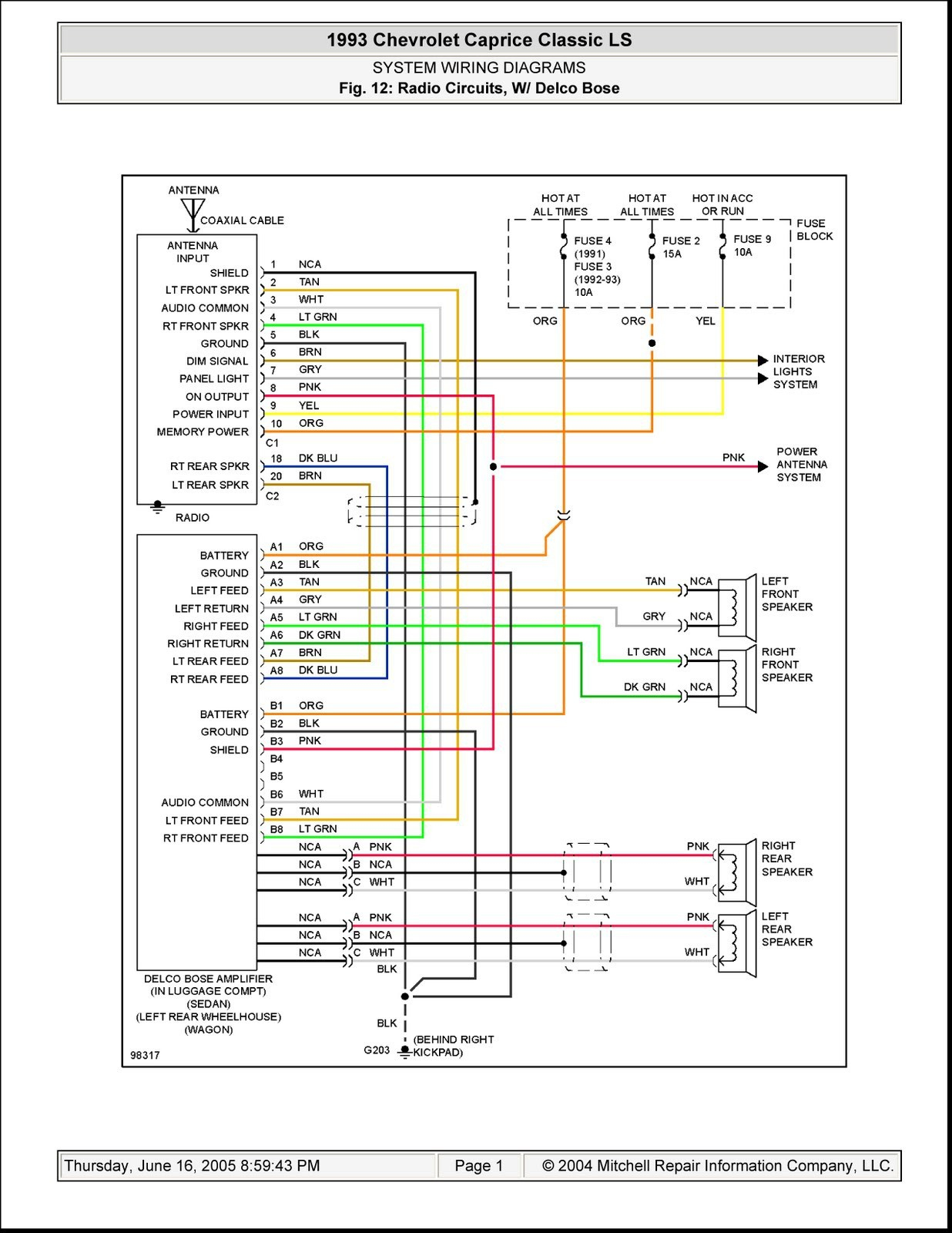 2000 Chevy Tahoe Stereo Wiring Diagram | Wiring Diagram - 2002 Chevy Tahoe Radio Wiring Diagram