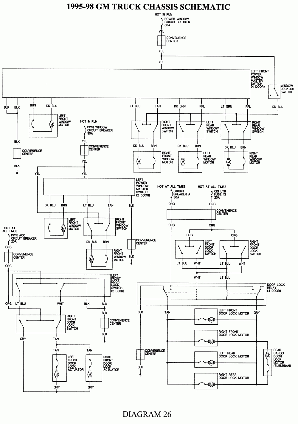 1992 Chevy Truck Wiring Diagram
