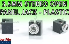 3.5Mm Plastic Panel Mount Stereo Connector - Diy Project To Repair - 3.5 Mm Stereo Jack Wiring Diagram