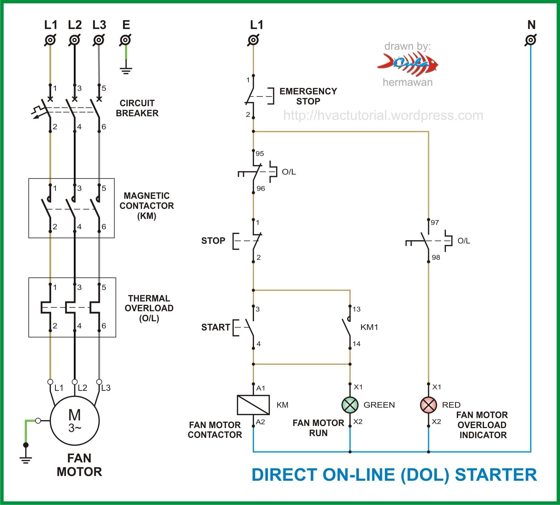 3 Phase Motor Starter Wiring Diagram Pdf Rate Dol Starter Wiring - 3 Phase Motor Starter Wiring Diagram Pdf