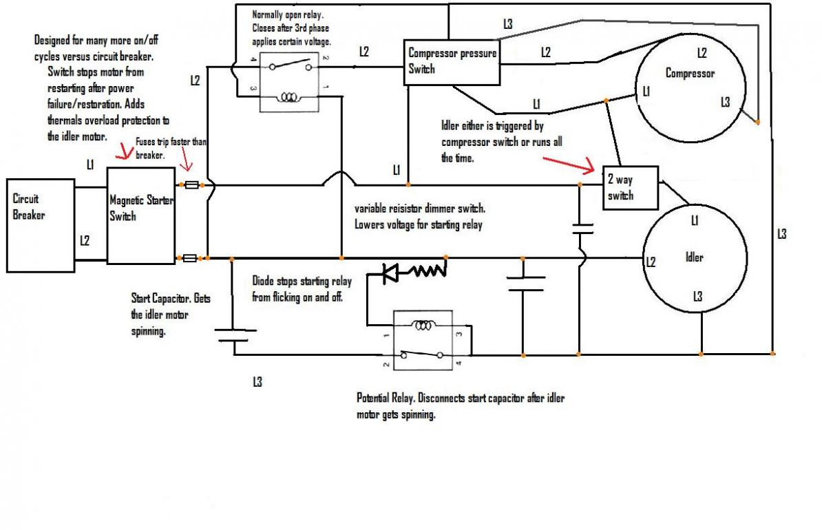 3 Pole Wiring Diagram | Manual E-Books - 3 Pole Starter Solenoid Wiring Diagram