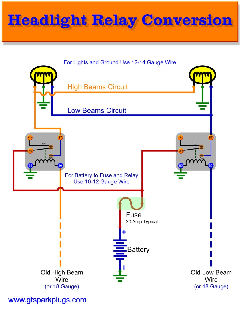 3 Prong 4 Headlight Wiring Diagram | Wiring Diagram - Headlight Wiring Diagram