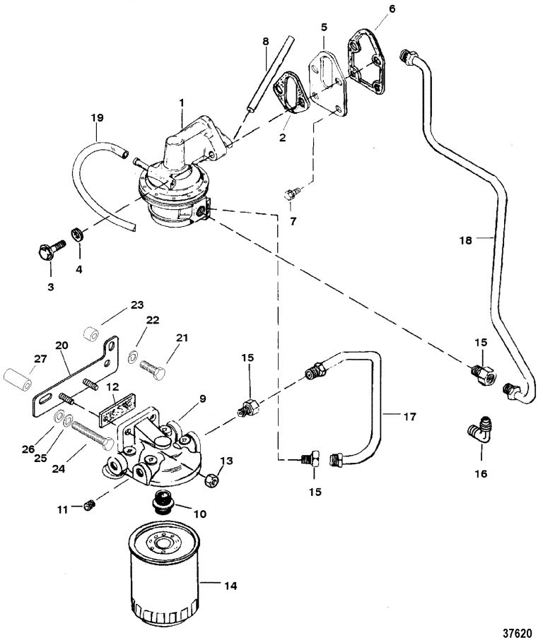 350 Fuel Filter | Wiring Diagram - Mercruiser Wiring Diagram | Wiring ...