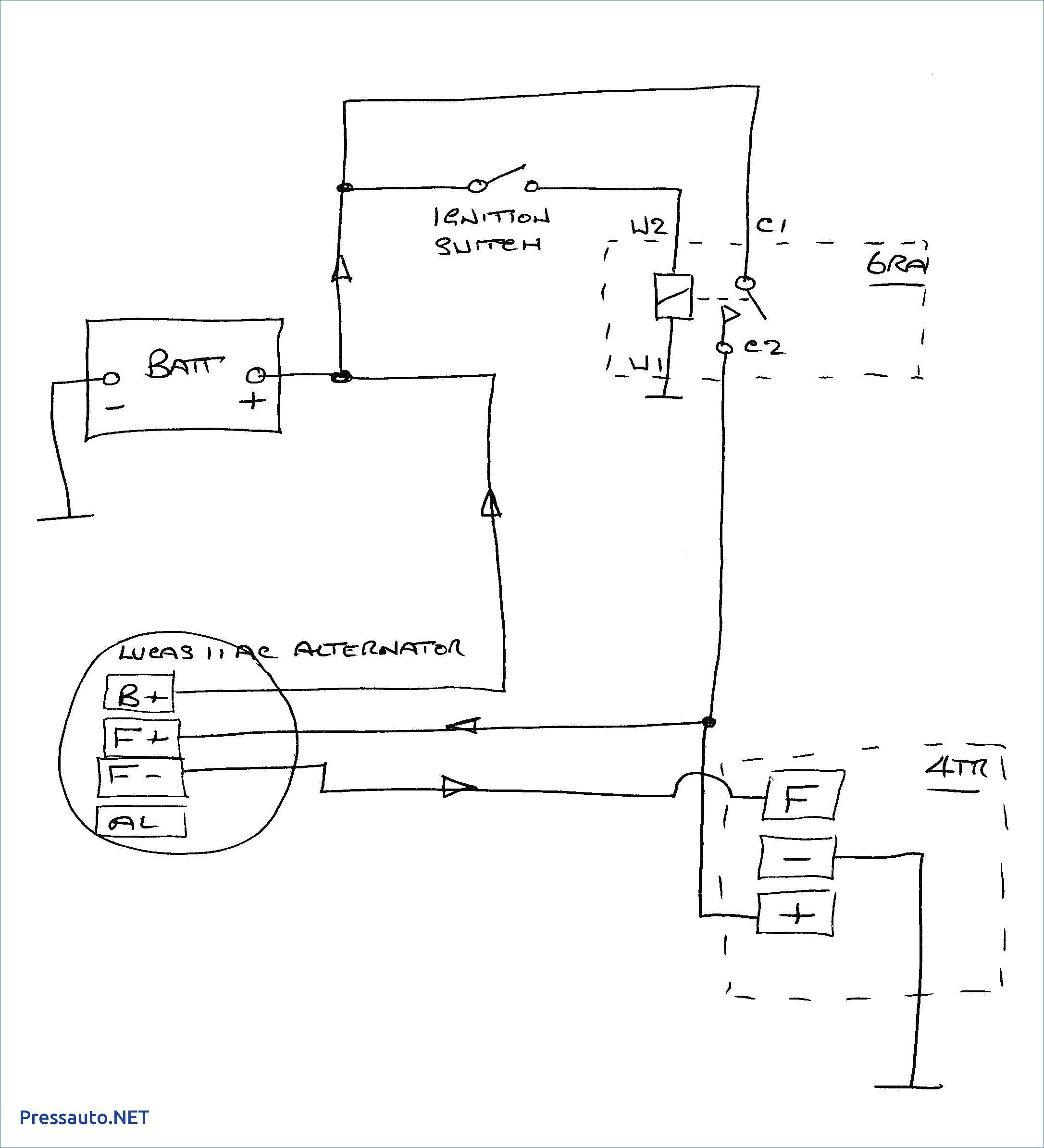 4 Wire Alternator Wiring - Wiring Diagrams Hubs - Alternator Wiring Diagram