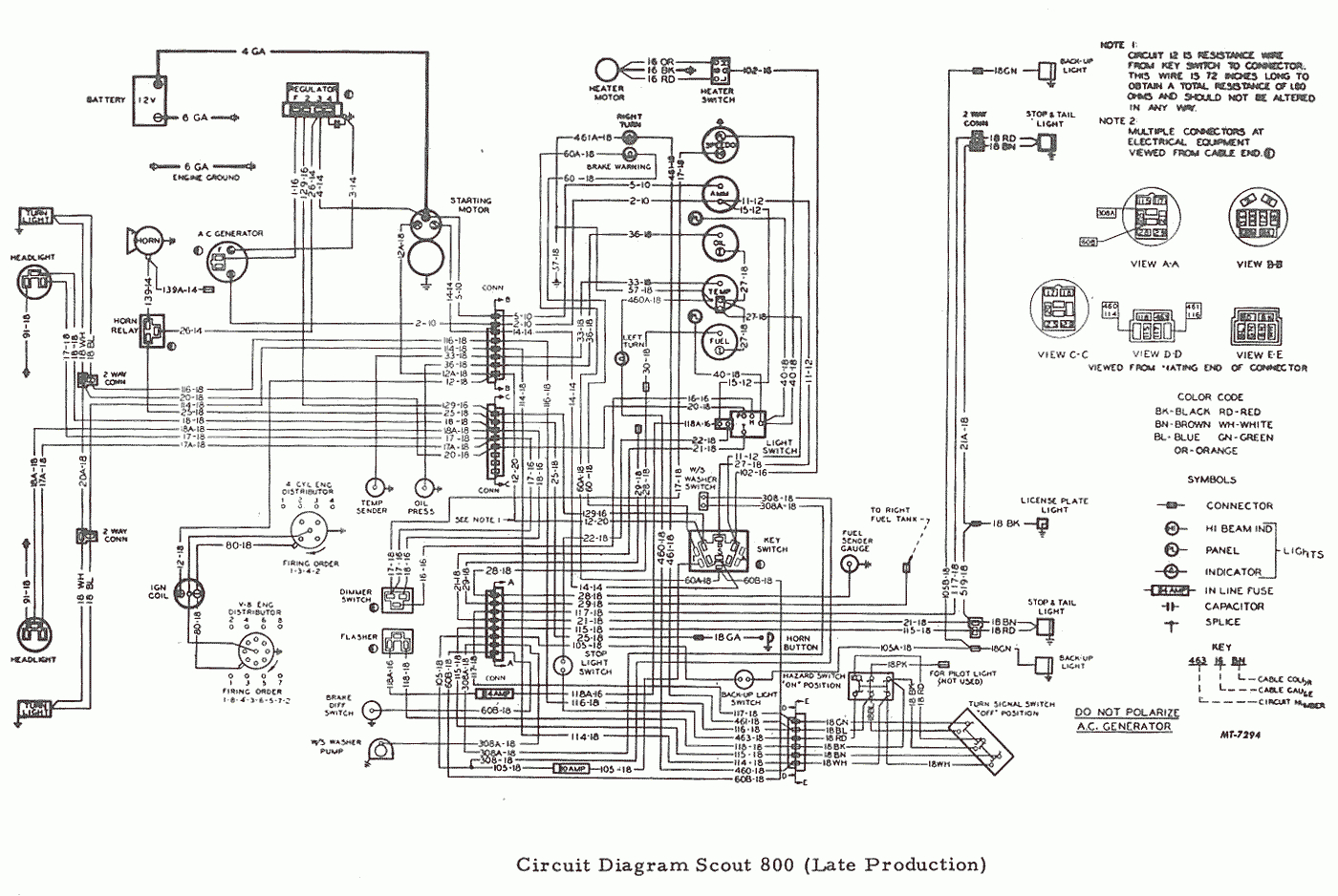 444E Diagram | Wiring Diagram Library - International Truck Wiring Diagram