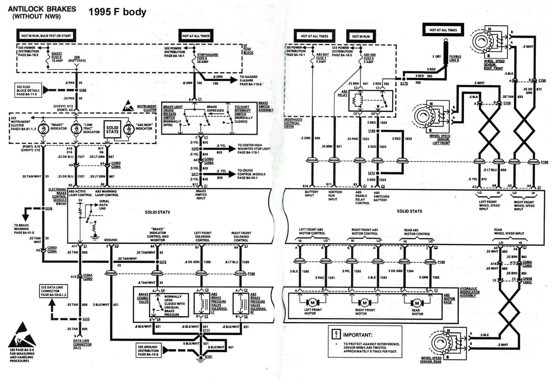 4Th Gen Lt1 F-Body Tech Aids - Two Way Switch Wiring Diagram