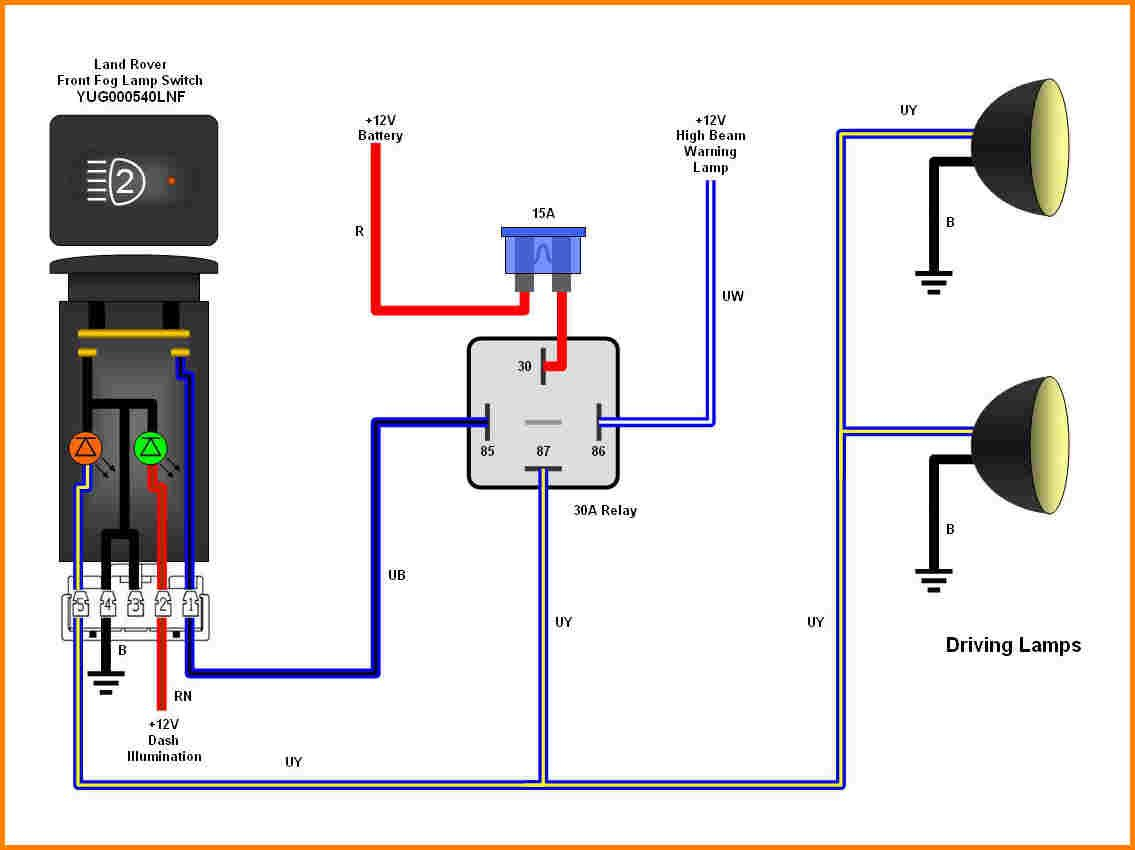 5 Wire Relay Wiring - Wiring Diagram Blog - 4 Prong Relay Wiring Diagram