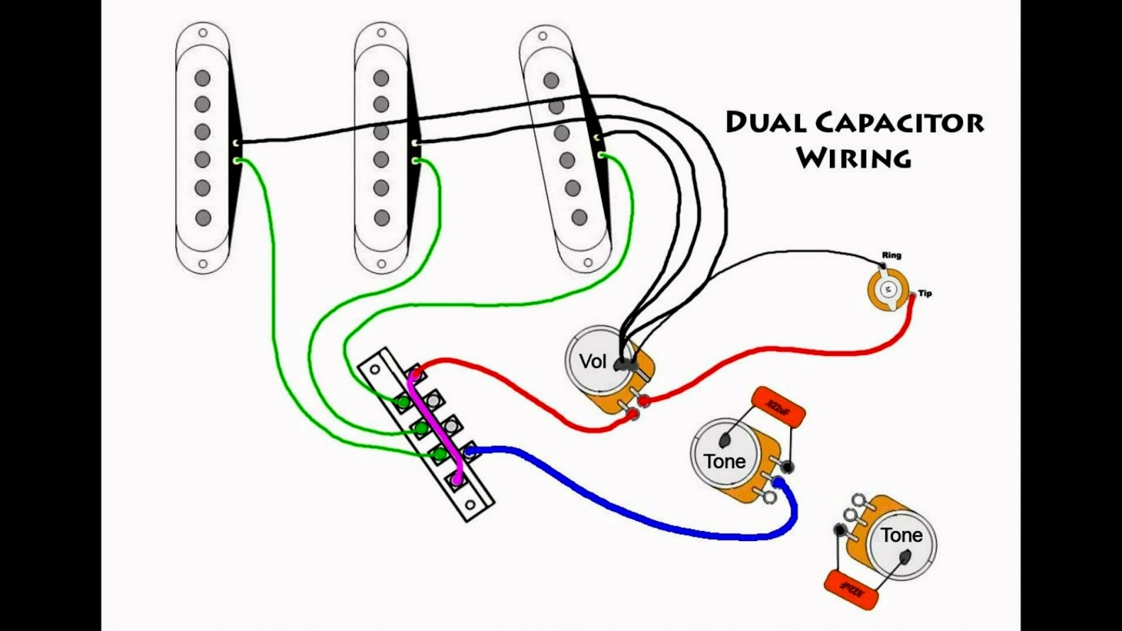 50S Stratocaster Pickup Wiring Diagram | Wiring Diagram - Fender Strat Wiring Diagram