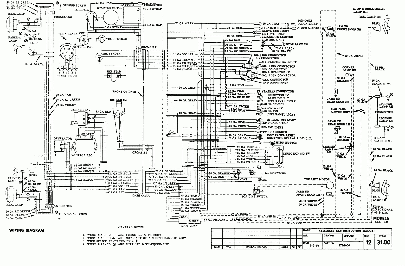 56 Chevy Wiring | Wiring Diagram - Sbc Starter Wiring Diagram