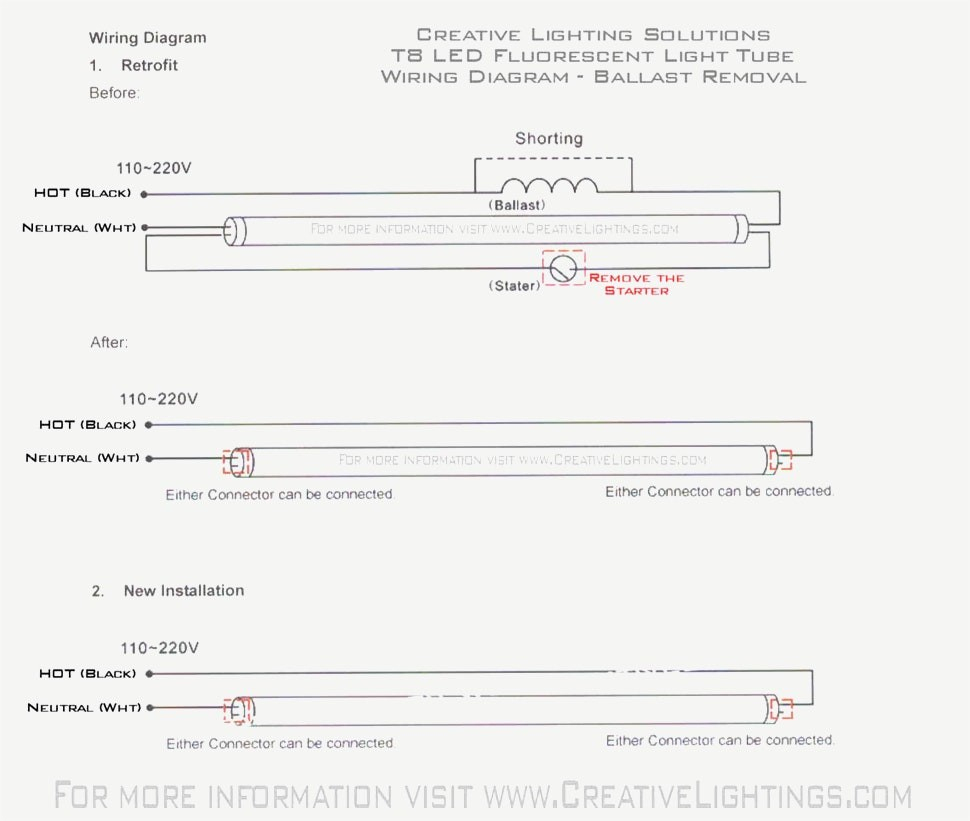 61Xz3Qgxqtl Sl1090 T8 Led Tube Wiring Diagram Random - Ballast Wiring Diagram T8