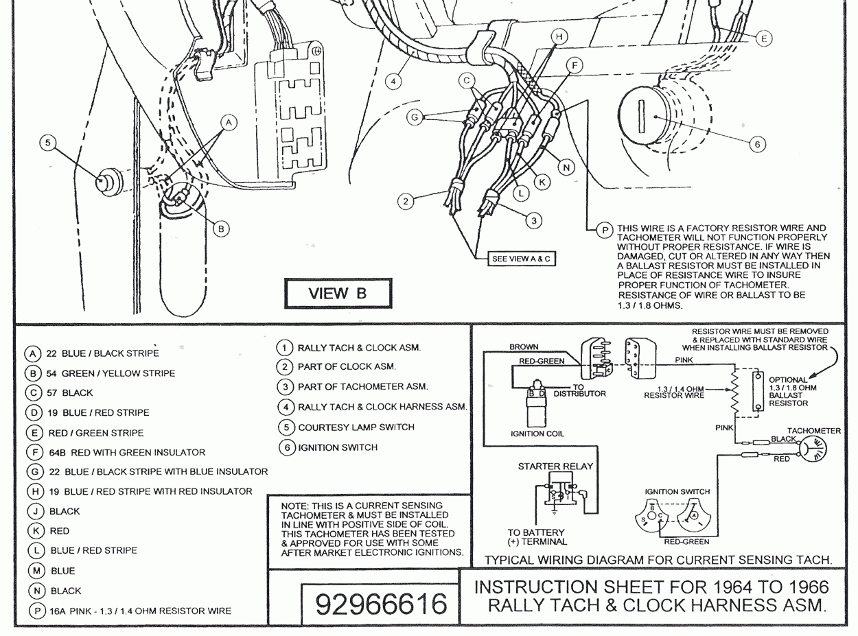 66 Mustang Fuse Diagram - Wiring Diagram Detailed - 66 Mustang Wiring Diagram