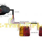 7 Pin 'n' Type Trailer Plug Wiring Diagram | Uk Trailer Parts   Light Socket Wiring Diagram