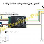 7 Way Universal Bypass Relay Wiring Diagram | Uk Trailer Parts   7 Wire Trailer Wiring Diagram