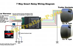 7 Way Universal Bypass Relay Wiring Diagram | Uk-Trailer-Parts - 7 Wire Trailer Wiring Diagram
