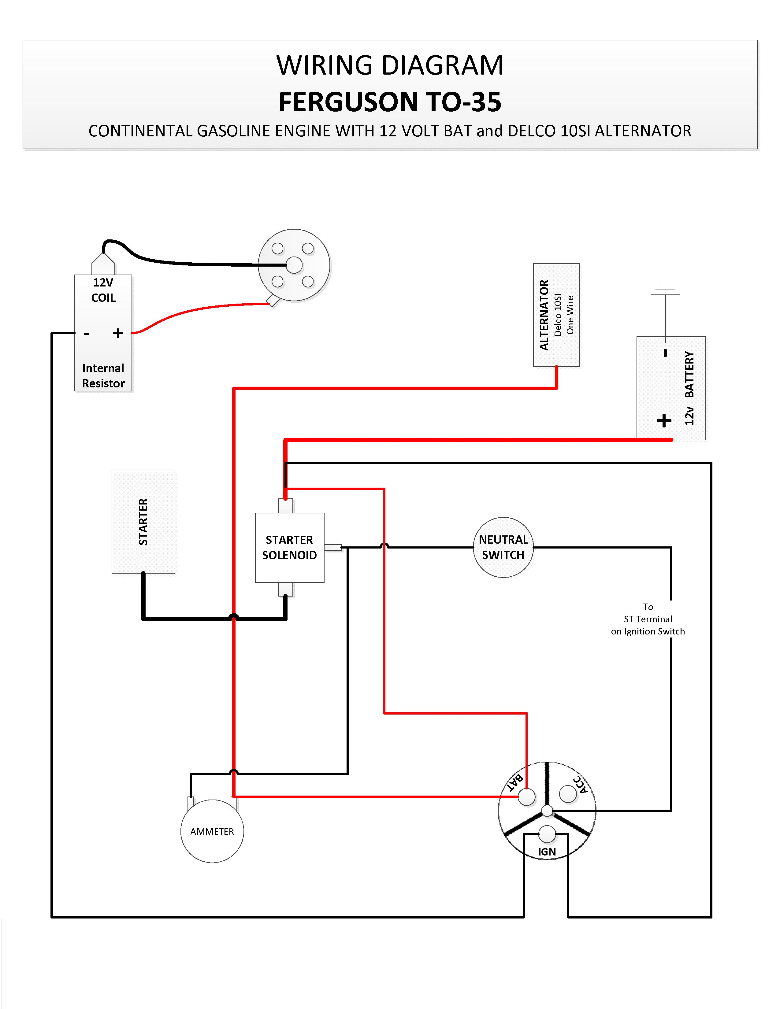 Delco 1 Wire Alternator Wiring Diagram from annawiringdiagram.com