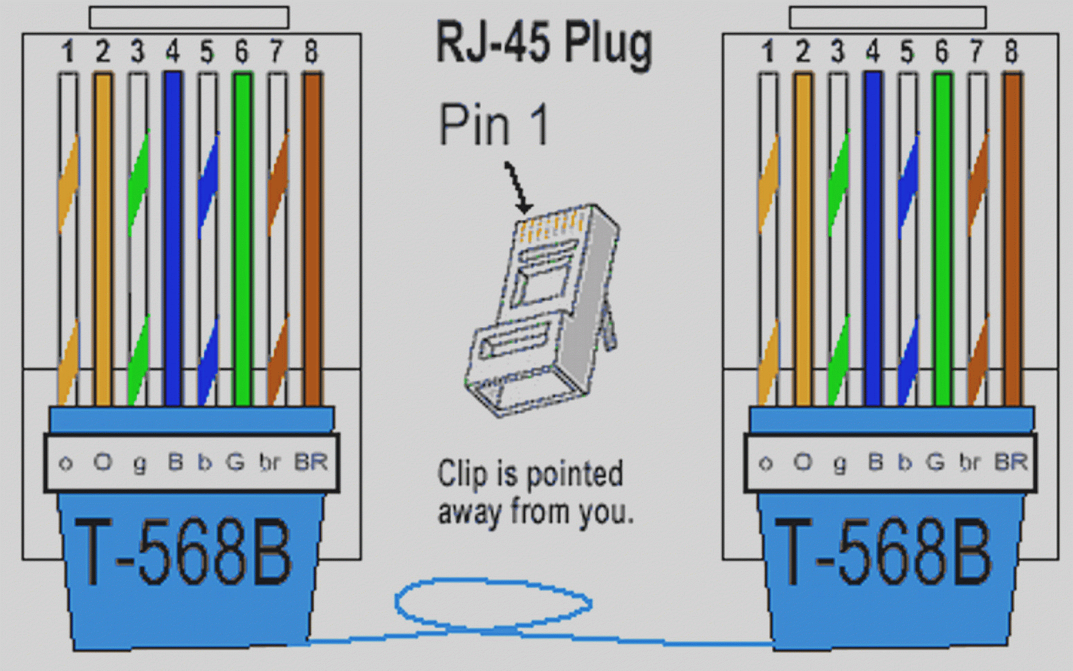 A Cat 5 Wiring Diagram Connection - Wiring Diagrams Hubs - Cat 5 Wiring Diagram