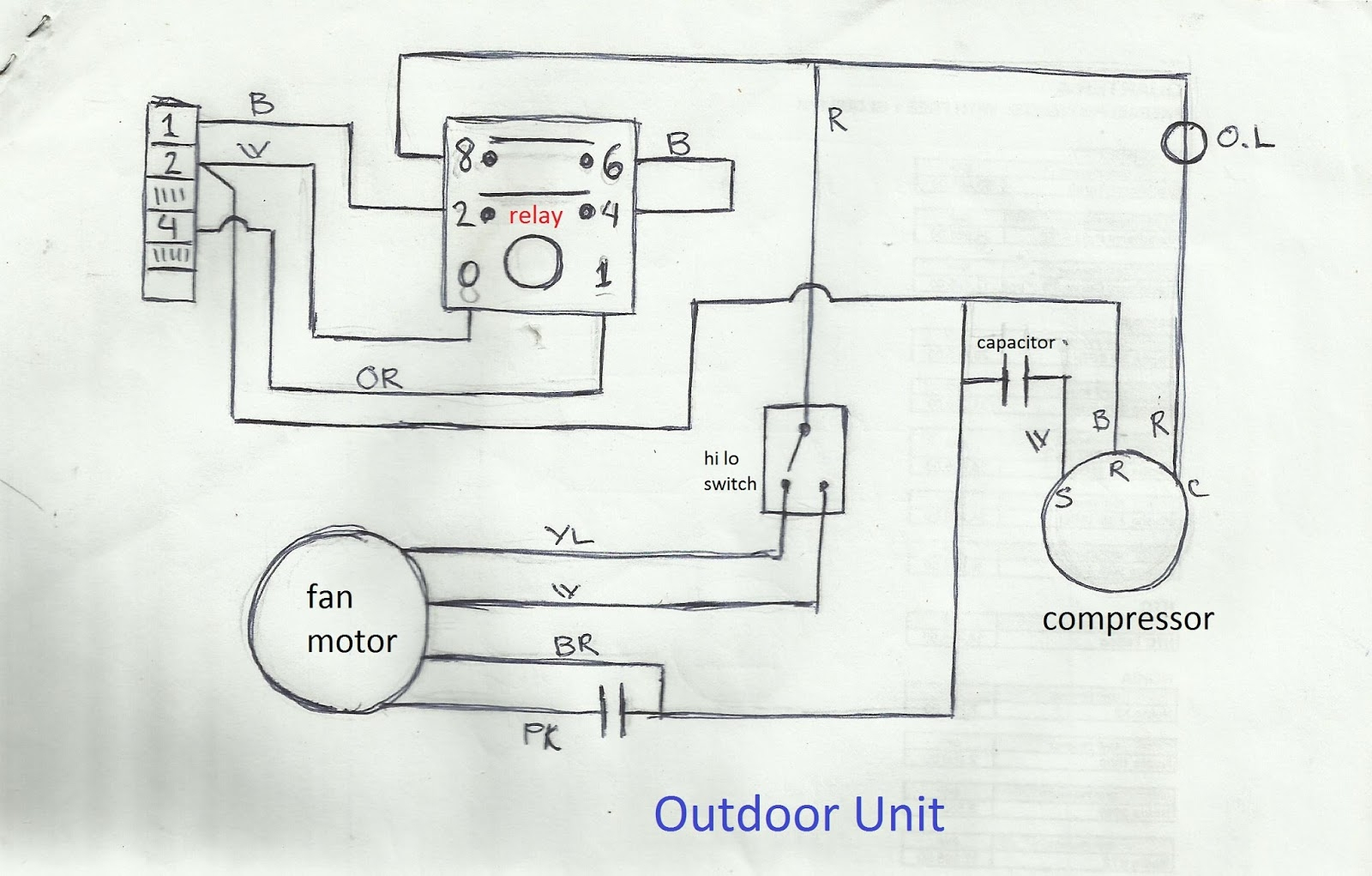 Air Compressor Dual Capacitor Wiring | Wiring Diagram - Ac Dual Capacitor Wiring Diagram