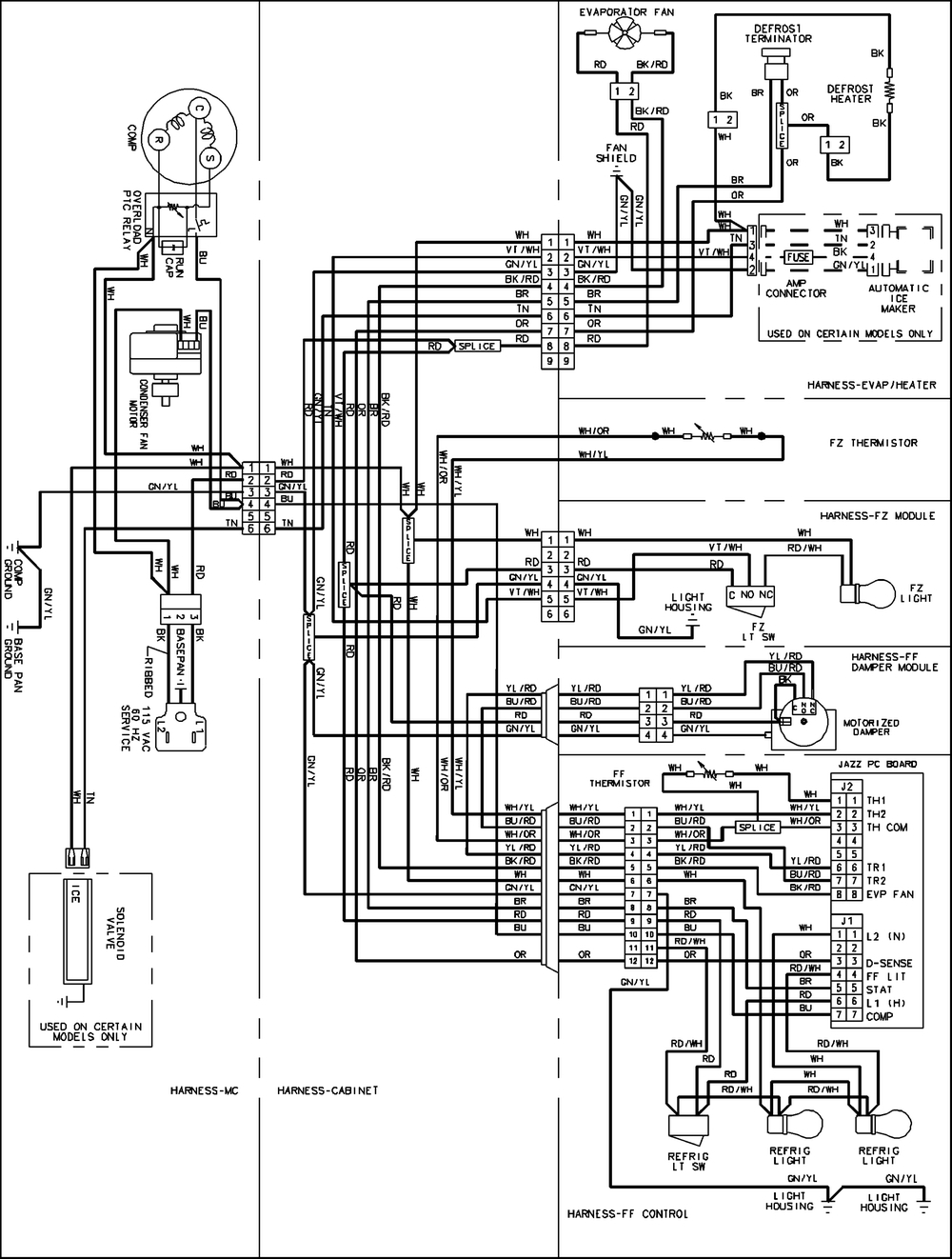 Amanna Refrigerator Wiring Diagram | Wiring Diagram - Refrigerator Wiring Diagram Pdf