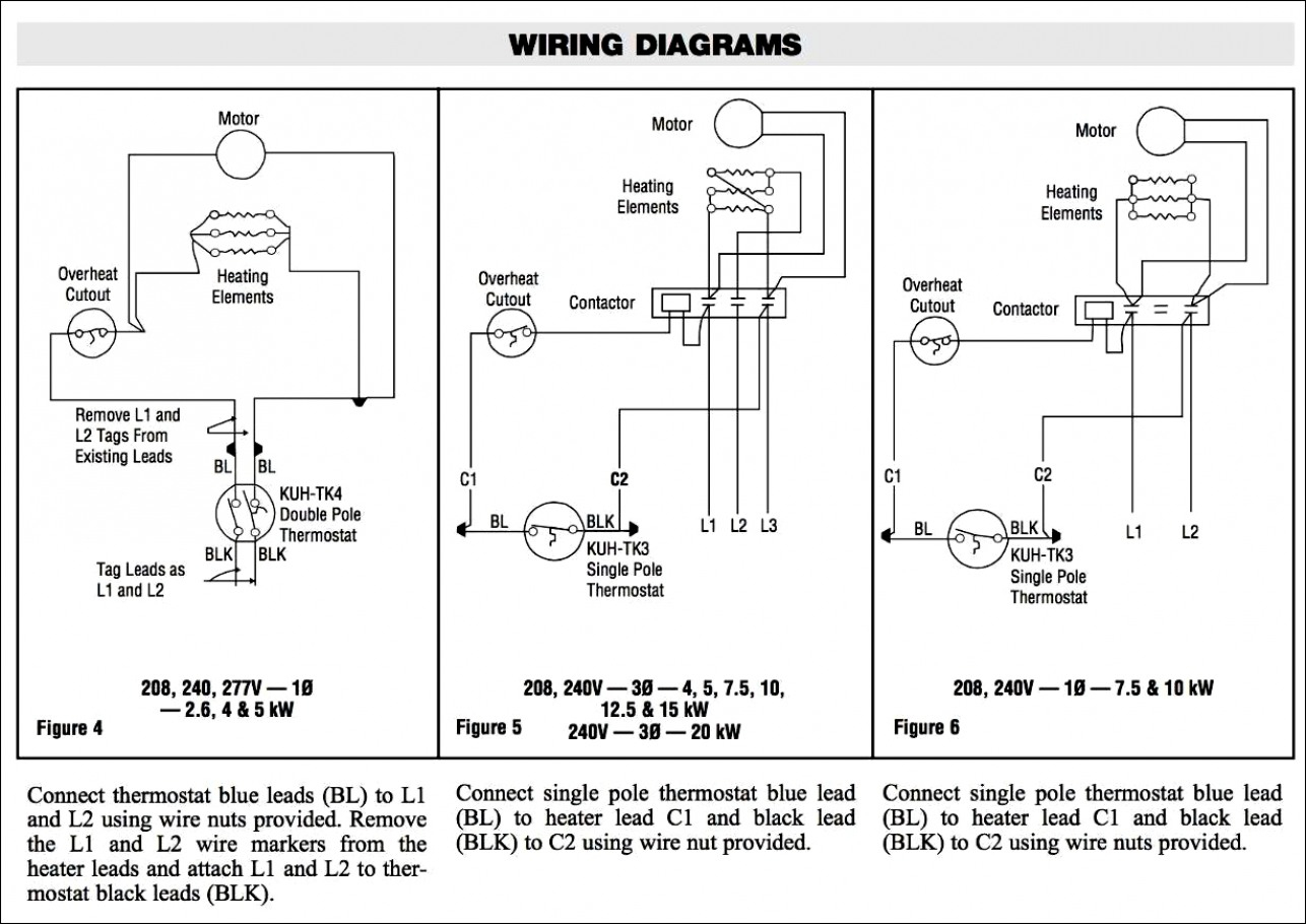 Amazing Of Baseboard Heater Wiring Diagram Multiple Heaters Just One - Double Pole Thermostat Wiring Diagram