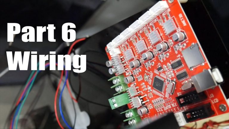 Anet A8 3D Printer Build Guide Part 6 Wiring - Youtube - Anet A8 Wiring