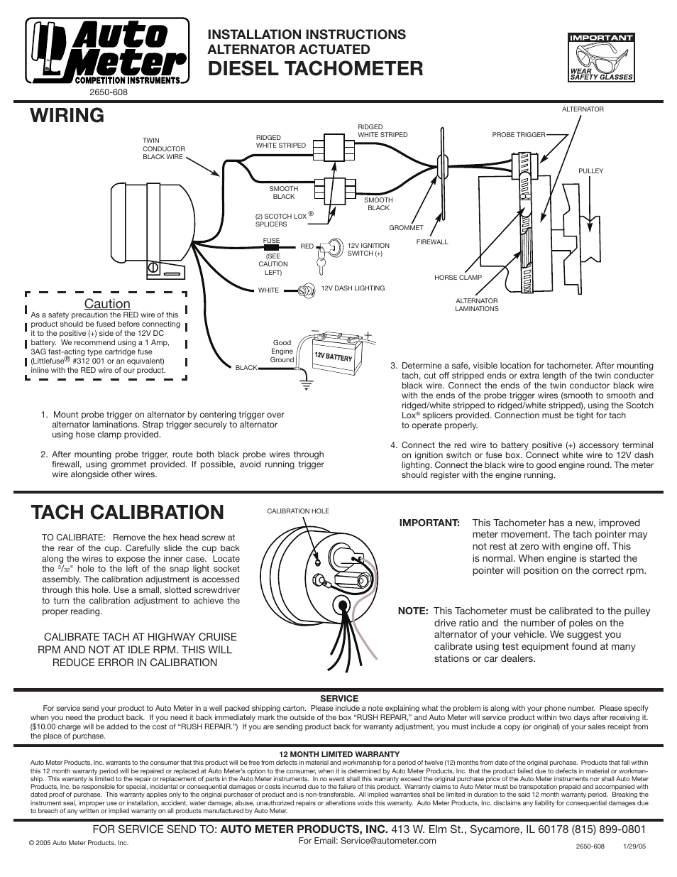 Autometer Tach Wiring | Wiring Diagram - Autometer Tach Wiring Diagram