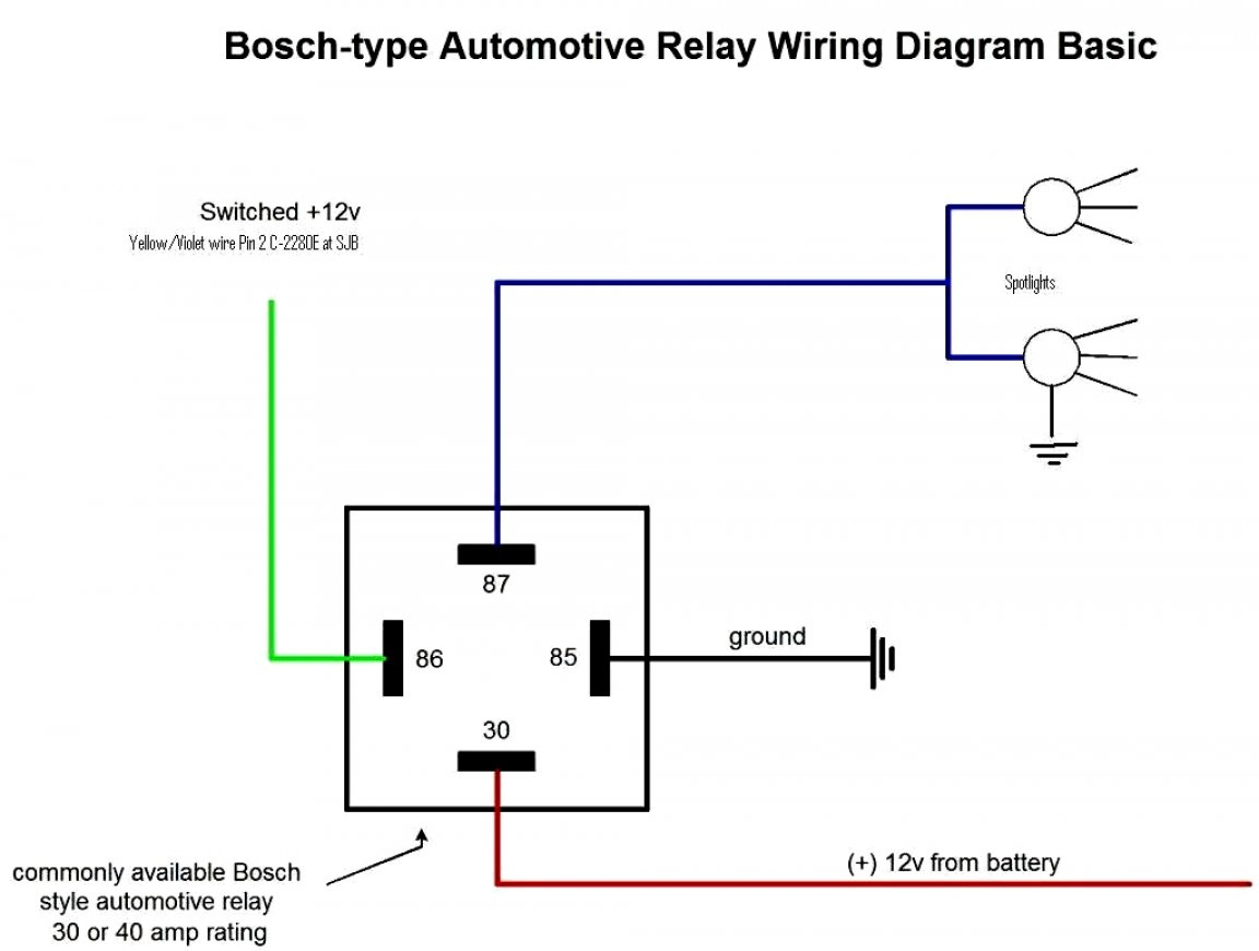 Automotive Cube Relay Wiring Diagram Or Schematic | Wiring Diagram - Ice Cube Relay Wiring Diagram