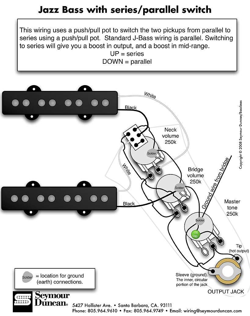 Awesome Jazz Bass Wiring Diagram 12 For Your Cat 5 Wire Within - Jazz Bass Wiring Diagram