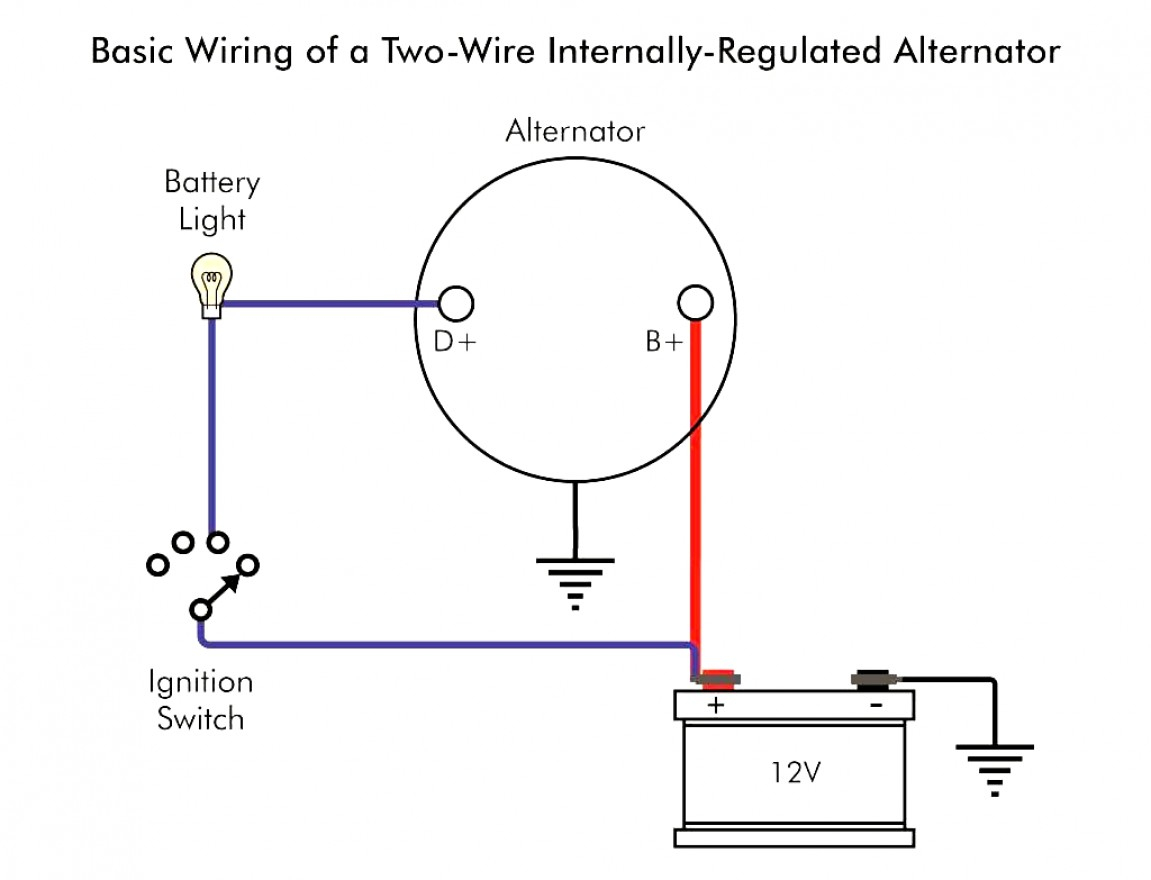 Awesome Of 1 Wire Chevy Alternator Wiring Diagram Trusted - Chevy Alternator Wiring Diagram