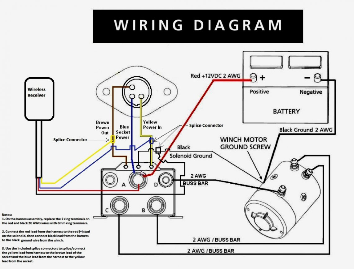 3500 Electric Winch Wiring