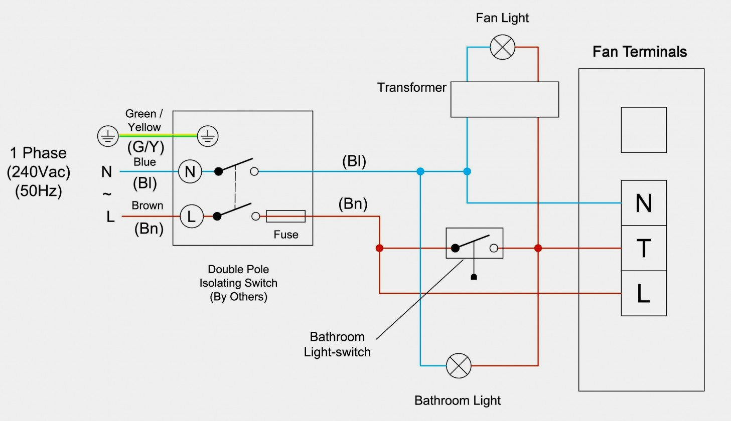 Bathroom Fan Isolator Switch Wiring Diagram - Schematics Wiring Diagram - Wiring A Bathroom Fan And Light Diagram