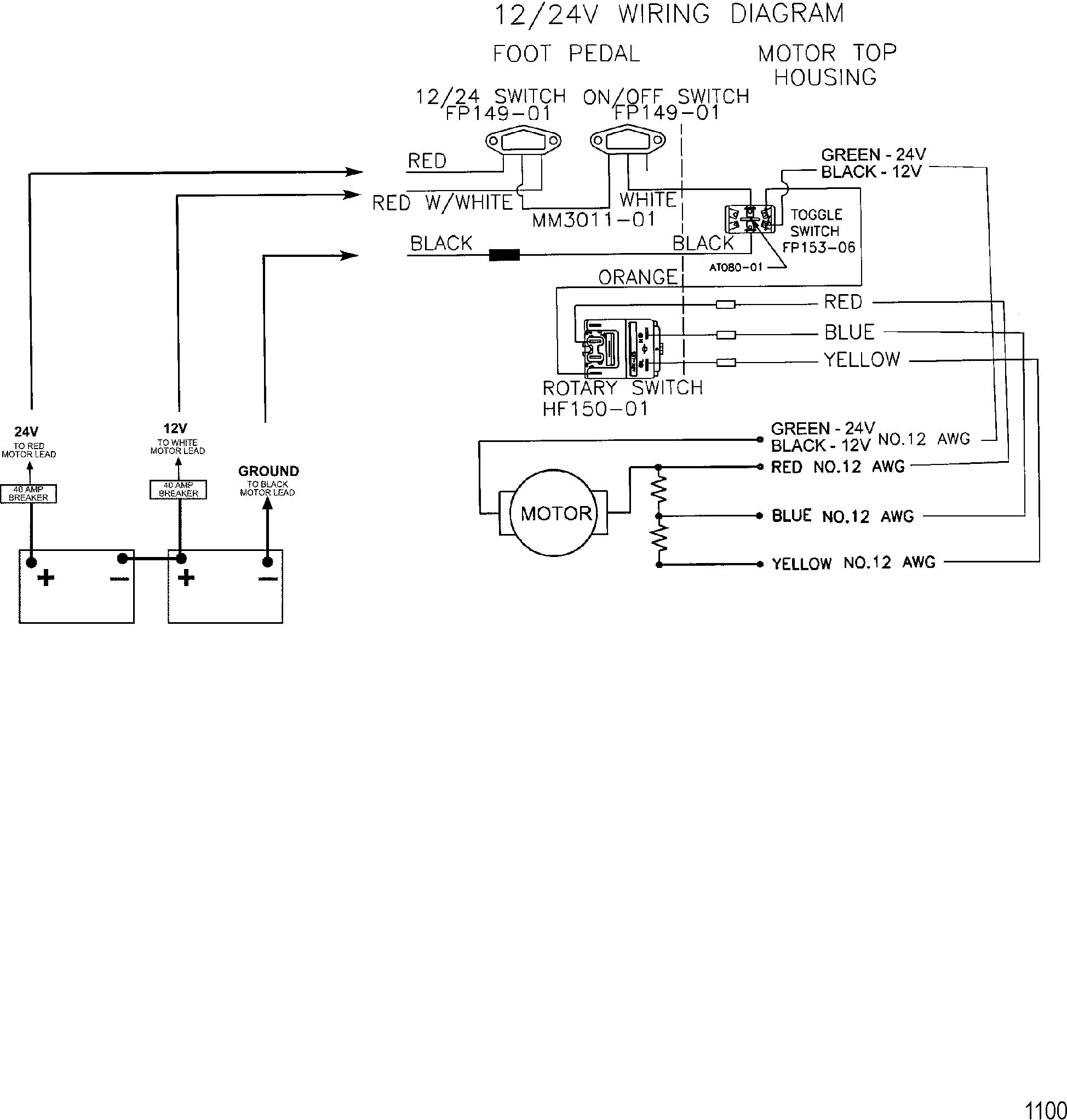 Beauteous 12V Trolling Motor Wiring Diagram 03 Chevy Yruck Is Like - 12V Trolling Motor Wiring Diagram
