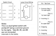 4 Pin Rocker Switch Wiring Diagram
