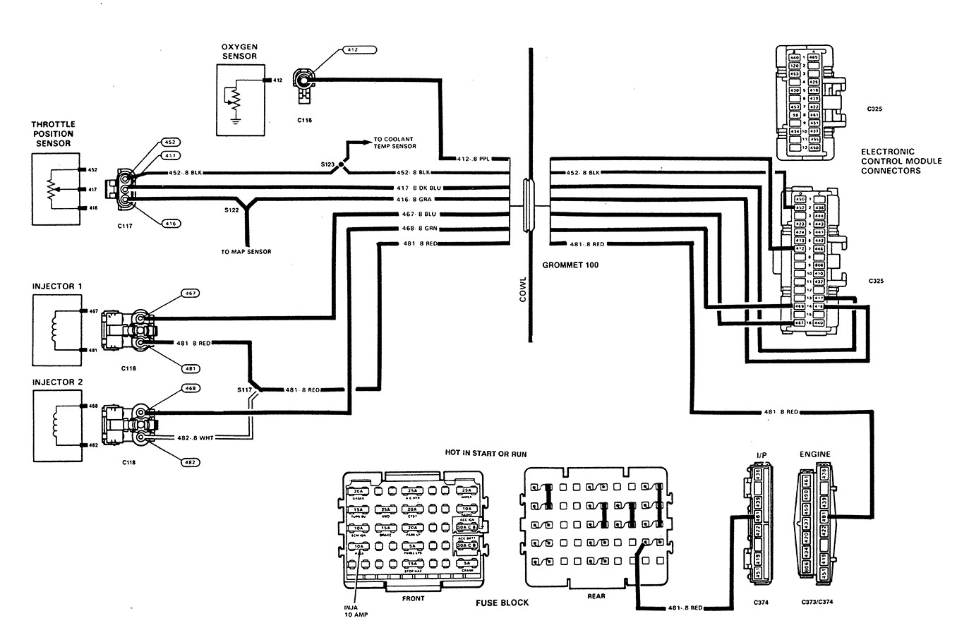 Bosch Oxygen Sensor Wire Diagram | Wiring Library - 4 Wire O2 Sensor Wiring Diagram